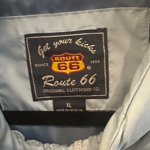 Route 66 Sky Blue Duck Down and feathers Vest - Picture 1 of 5